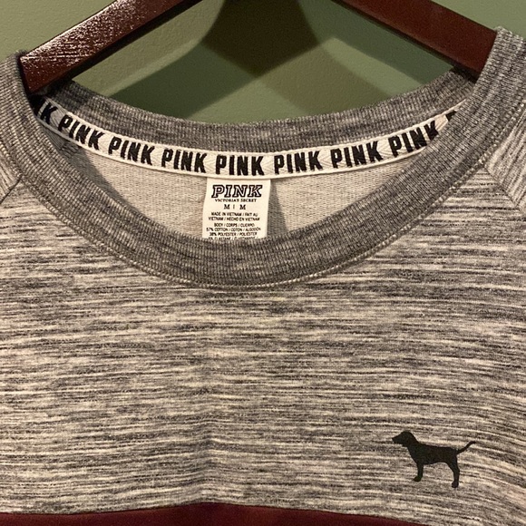 VS PINK Campus Crew Sweatshirt - Picture 2 of 4